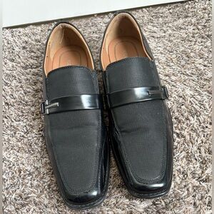 Sleek Black Men's Slip-On Loafers
